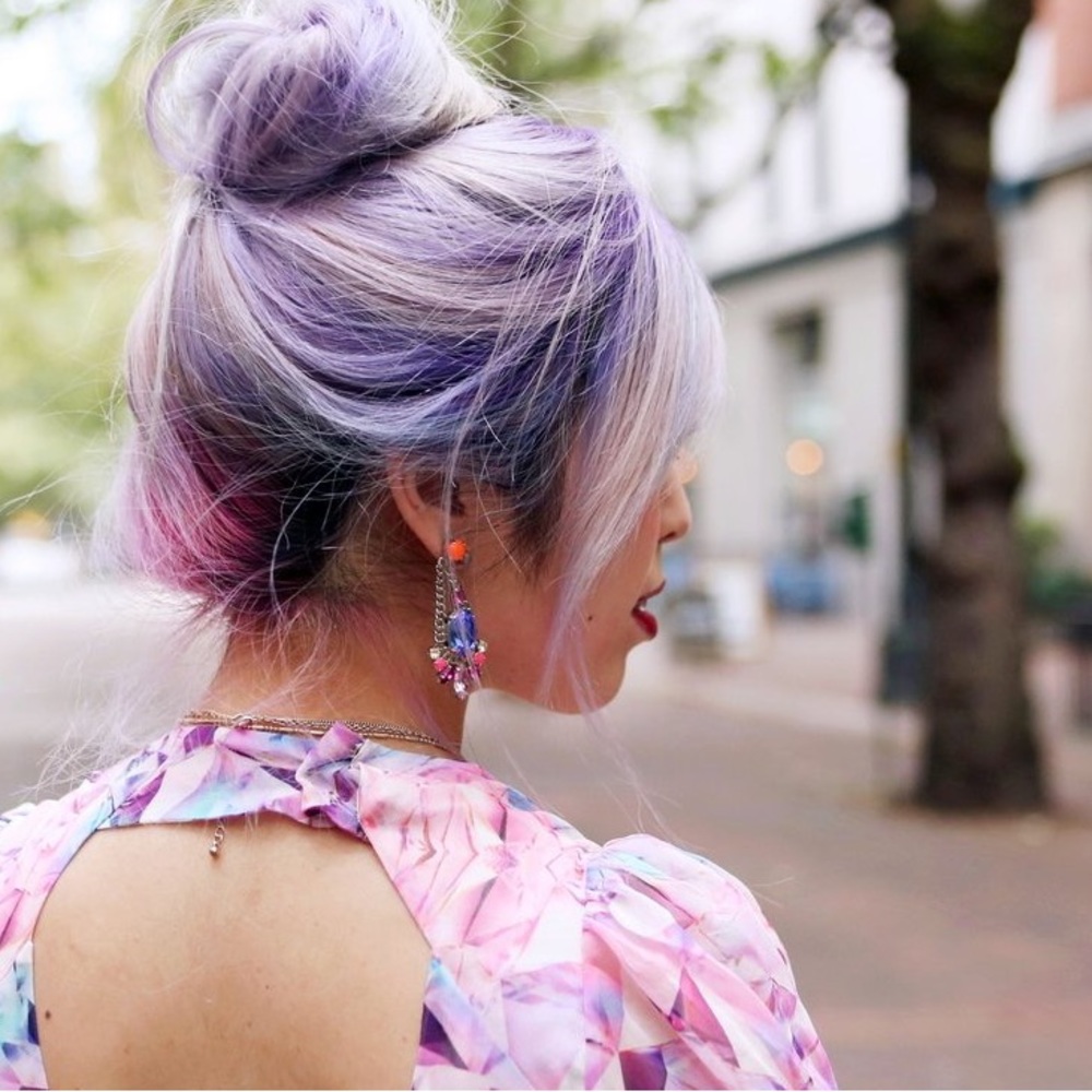 Unique Hand Crafted Statement Crystal Earrings Fr… - image 7